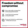 thumbnail image 4 of Verizon Prepaid Apple iPhone 16e, 5G, 128GB, Black - Prepaid Smartphone [Locked to Verizon Prepaid], 4 of 13