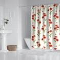 thumbnail image 3 of Waterproof Pioneer Shower Curtain 84x72 Inch Polyester Unique Colorful Floral Shower Curtain for Bathroom Hotel Home Decor with 12 Plastic Hooks, 3 of 5