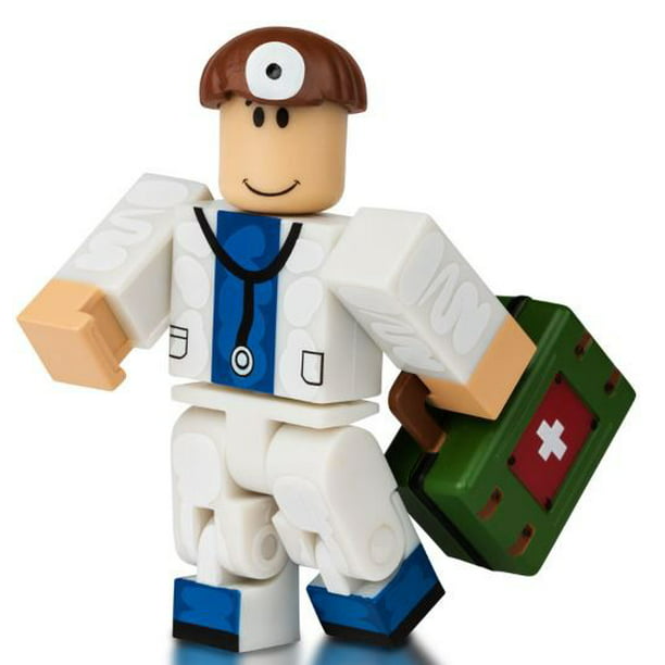 Roblox Hospital Rp Doctor Minifigure No Code No Packaging Walmart Com Walmart Com - cindering roblox toy codes