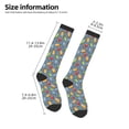 thumbnail image 5 of Haiem Fruit Ice Cream Socks, Funny Novelty Crazy Design Cotton Socks Sports Socks Knee High Socks For Men, Women,1Pairs - Gift For Working Friends, 5 of 9