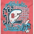 thumbnail image 2 of Vintage Football Athlete Smurf Women's T Shirt Ladies Tee Brisco Brands S, 2 of 5