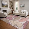 thumbnail image 6 of Addison Rugs Mayfield Premium Machine Washable Transitional Botanical Blush Rectangle Rug, 8' x 10', 6 of 6
