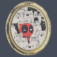 thumbnail image 2 of Womens Marvel Deadpool Cats Animated Frame Racerback Tank, 2 of 4