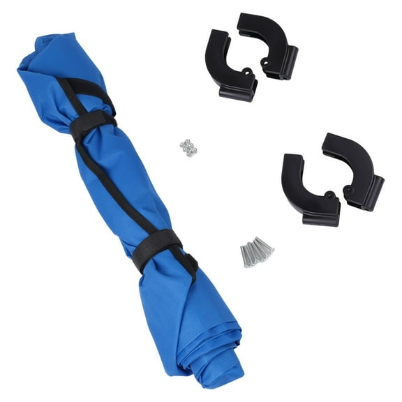 Awning Canopy For Garden Wagon Attachment Sun Shade Cover For Trolley Cart Shelter Porch Front Rain Roof Gazebo N E W Blue Fangkenuo