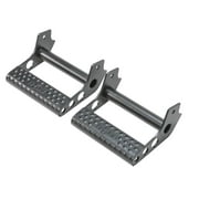 N-Fab RKR Detachable Steps (Sold In Pairs) | Textured Black | JPTS32 | Compatible With All RKR Rails by N-Fab