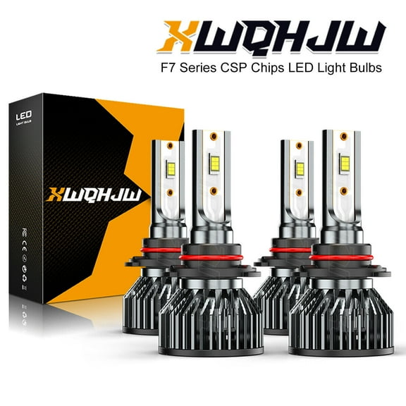 For Chevy Express 1500 2500 3500 1996-2014 LED Front Headlight Bulbs Conversion Kit 4x