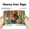 thumbnail image 3 of 1pc "Chickens Make Me Happy Humans Make My Head Hurt" Funny Chicken Metal Tin Sign 12x8in/30x20cm Rooster and Hen Art Plaque Poster Wall Decor for Outdoor Yard Garden Chicken Coop Shed, 3 of 7