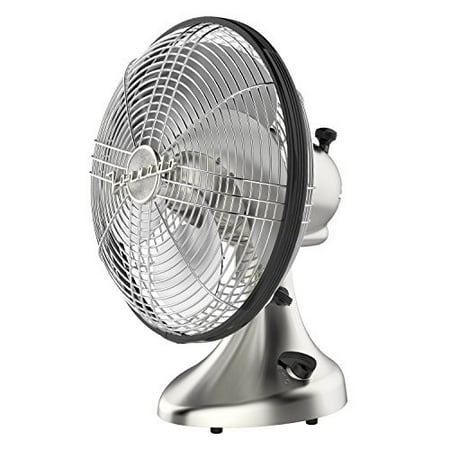 UPC 043765001547 product image for vornado silver swan vintage oscillating fan, brushed nickel | upcitemdb.com