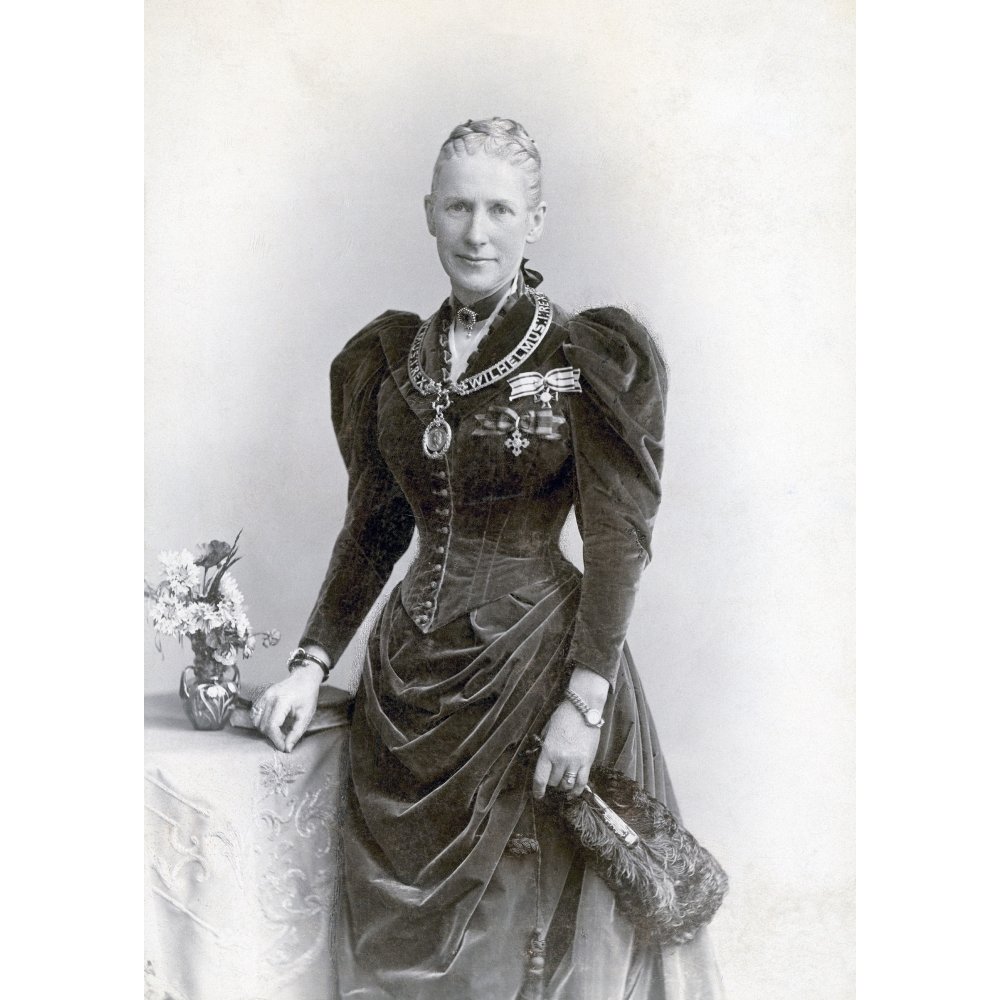 Mary Esther Lee (18371914) NamericanBorn Wife Of Prussian Field