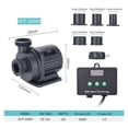 thumbnail image 2 of Pompe DC DC Series Pompe Sinusoïdale pour Aquarium Pompe à Eau Silencieuse Eau de Mer Douce Adaptée pour Pompe Submersible, Performance de Filtration Incroyable, 2 of 6