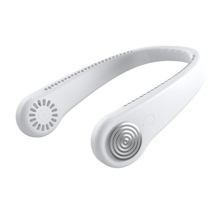 

Moocorvic Clearance Usb Fan Neck Portable Rechargeable Dual Effect Neck Protector Hand Free Cooler