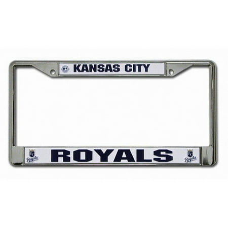MLB - Kansas City Royals Chrome License Plate Frame
