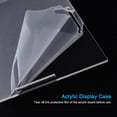 thumbnail image 4 of MECCANIXITY Acrylic Display Case Plastic Box Cube Storage Box Clear Assemble Showcase 10.2x4.3x14.1 Inch for Collectibles, 4 of 6