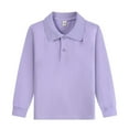thumbnail image 5 of Hessimy Baby Long Sleeve Shirts Infant Tshirt Ribbed Undershirts for Toddler Boy girls Boys Clothes(A85-Purple,7-8 Years), 5 of 5