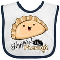 thumbnail image 3 of Inktastic Happiest Lil' Pierogi Boys or Girls Baby Bib, 3 of 4