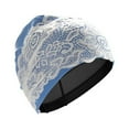 thumbnail image 1 of Gorro de natación impermeable Minnieouse para adultos cuero decorativo protector de Sombreros Azul oscuro, 1 of 6