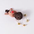 thumbnail image 3 of Christmas Cat Toy Creative Cartoon Interactive Rattan Ball Cat Toy Cat Bell Ball, 3 of 10