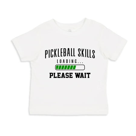 

Pickleball Skills Loading Toddler T-Shirt 3T White