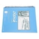 thumbnail image 4 of Cuaderno de bocetos Cuaderno de bocetos encuadernado en espiral Páginas blancas en blanco Cuaderno de bocetos artístico para principiantes profesionales Azul, 4 of 5