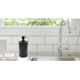 thumbnail image 2 of Autumn Alley Black Metal Farmhouse Soap Dispenser w/ 'Wash' Label | Farmhouse Bathroom Accessories, 2 of 11