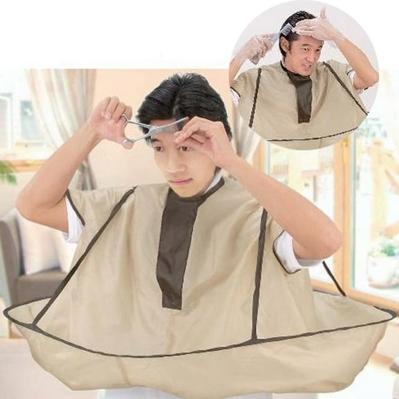 Waterproof Adult Hair Cutting Fold Umbrella Cape Salon Barber Hairdressing Apron Haircut Capes Cover Cloth