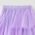 thumbnail image 6 of Zanarzt Birthday Tutu Toddler Tutus for Girls Tutu Layers Girls Tutu Skirt Kids Tutu Girls Tulle Ballet Dance Tutu Long Skirt Purple,13-14 Years, 6 of 6