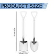 thumbnail image 3 of GQDIN Fruit Dessert Shovel Spoons, Stainless Steel Dinner Tea Spoons for Dessert Coffee Ice Cream Fruit Cake for Home Kitchen Restaurant,1-PACK, 3 of 7
