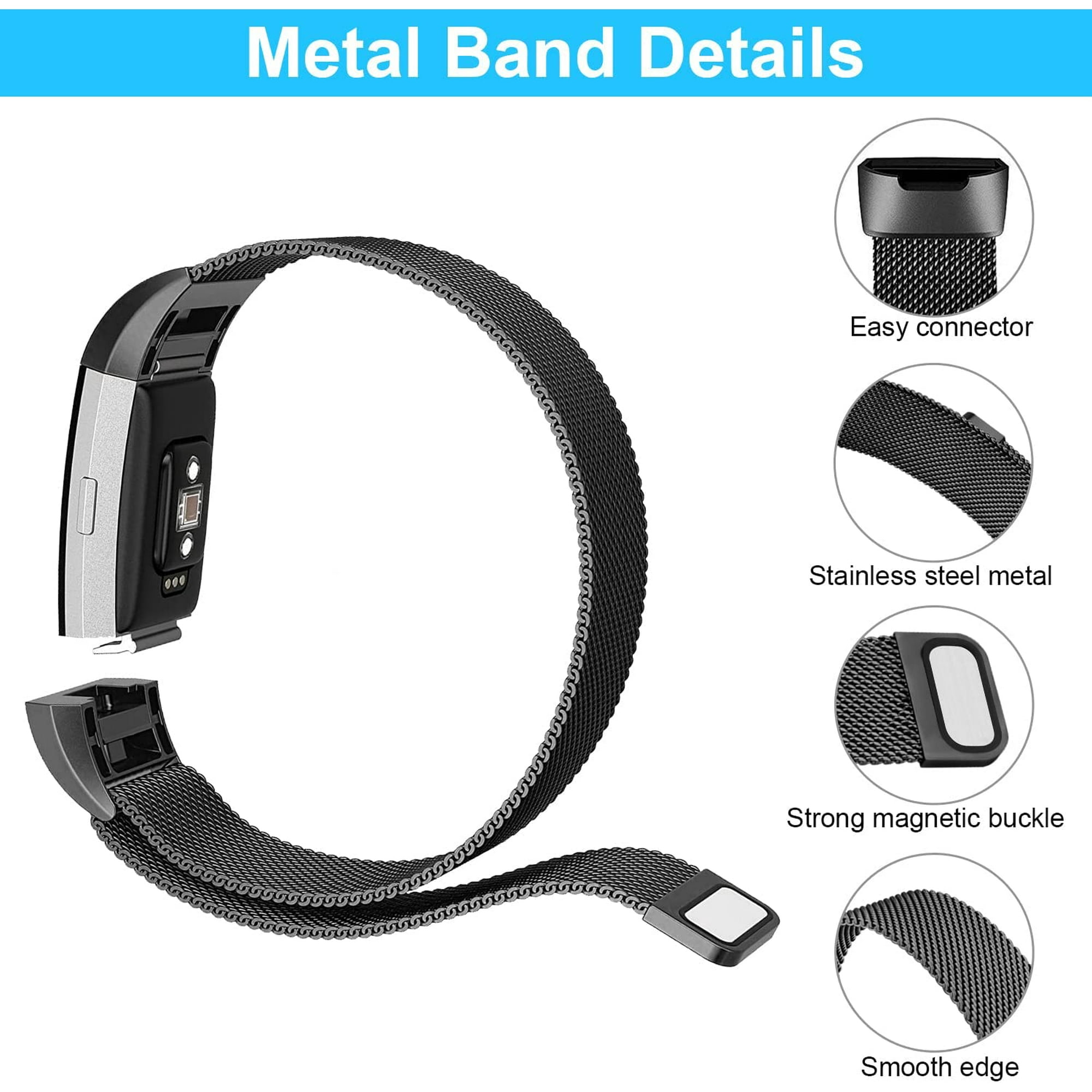 GHSDFBB Metal Bands Compatible with Fitbit Charge Fitbit