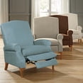 thumbnail image 2 of BrylaneHome 350 Lbs. Weight Capacity Faux Suede Recliner, 2 of 3