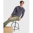 thumbnail image 4 of Hanes Authentic Unisex Long Sleeve T-Shirt Charcoal Heather L, 4 of 4