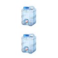 thumbnail image 1 of Greeniant Cubo de agua para coche, contenedor de tanque de PC para conducción, barriles de almacenamiento de grifo, gran capacidad, senderismo, Type1 NO1, 1 of 6