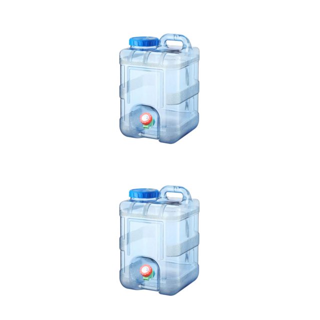 Greeniant Cubo de agua para coche, contenedor de tanque de PC para conducción, barriles de almacenamiento de grifo, gran capacidad, senderismo, Type1 NO1