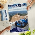 thumbnail image 4 of Lantern Press 1000 Piece Jigsaw Puzzle, Pikes Peak, Colorado, Auto Road Scene, 4 of 5