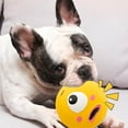 New Cute Cartoon Big Eyeball Dog Sounds And Chews Toy Environmental
