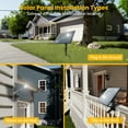 thumbnail image 3 of DAYBETTER 150FT Solar Outdoor String Lights, with 75 ST38 Shatterproof Bulbs,Solar Powered, Waterproof Hanging Lights for Patio Garden Decor, 3 of 7