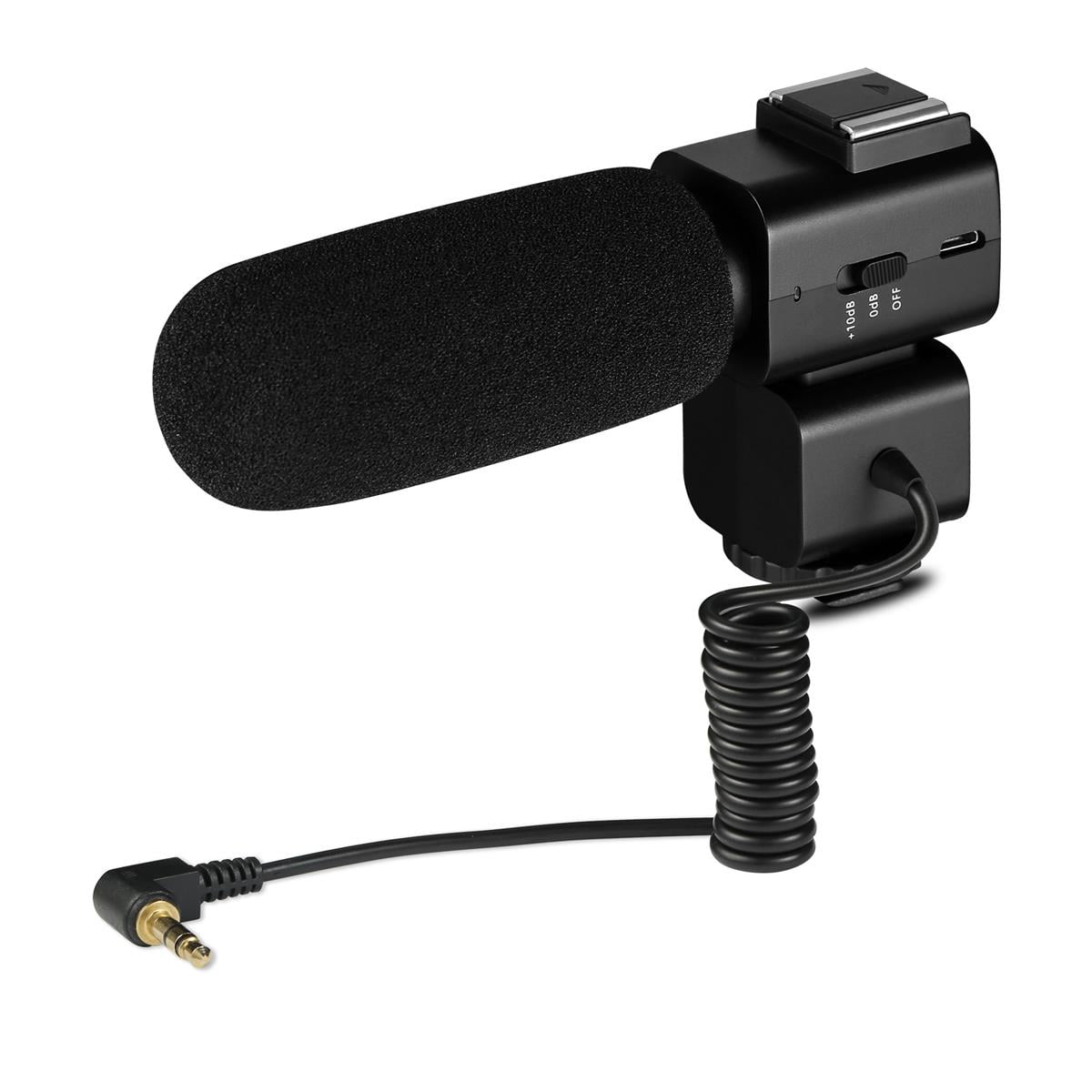 VGear Mono Cardioid Back Electret Condenser Shotgun Microphone
