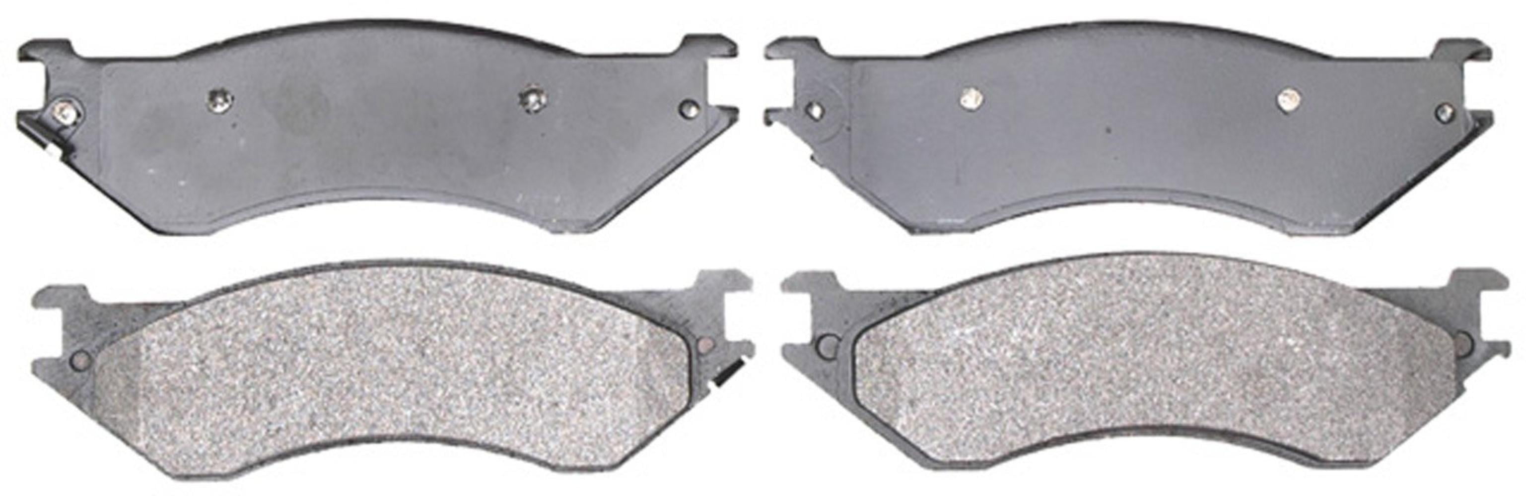 14D702M Advantage Semi-Metallic Front Disc Brake Pad Set with Wear