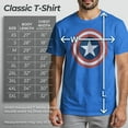 thumbnail image 5 of Men's Marvel Captain America Classic Shield Graphic T-Shirt, 5 of 10
