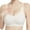 Beige, variant on Sports Bra Bras For Women Front Closure Lightly Lined No Underwire T Shirt Bras For Everyday Full Coverage Comfort Supportive Bralette,Black Women'S Nylon Underwear 48