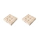 thumbnail image 2 of Cojín cuadrado Advancent para asiento Beige 42*42*9cm 2piezas, 2 of 6