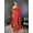 Red, variant on Exquisite Paithani Silk Saree In Lichi Silk With Elegant Polka Dot Design And Traditional Craftsmanship For Wedding Occasions – Black