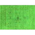 thumbnail image 1 of Ahgly Company Indoor Rectangle Oriental Green Industrial Area Rugs, 5' x 8', 1 of 4
