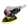 thumbnail image 1 of Amdohai Pneumatic Random Orbit Sander Air Sander Polisher Small Triangular Palm Sander Detail Sander for Car Corner Paint Care Rust Removal Wood Grinder 70x100mm, 1 of 7