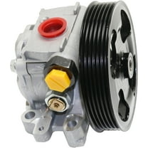 Power Steering Pump Compatible with 2007-2012 Mazda CX-7 4Cyl 2.3L 2.5L With Pulley