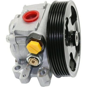 Power Steering Pump Compatible with 2007-2012 Mazda CX-7 4Cyl 2.3L 2.5L With Pulley
