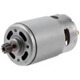 thumbnail image 2 of 2X Motor DC 18V para Niños Coche Eléctrico, RC Ride, Baby Car Motor Eléctrico Caja de Cambios RS550 Motor de 12 Dientes, 2 of 5