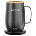 thumbnail image 1 of Taza térmica para café Kepwam T2-Plus 590 ml, batería de 8 h, 1 of 8
