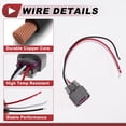 thumbnail image 5 of 1 Set Parking Light Socket Wiring for Jeep Compass 2007-2008 2010 No.68000686AA Lamp Bulb Pigtail Connector Harness, 5 of 7