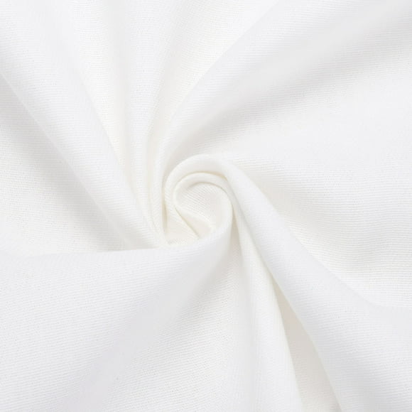 Unique Bargains 12OZ Denim Fabric, 63 Inch Cotton Denim Material 2 Yard by the Yard for Sewing Quilting DIY Craft, Light White