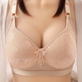 thumbnail image 2 of IROINNID Women's Bras Push-Up Solid Lace Full Coverage Comfortable Embroidered Underwear No Rims Underwear, 2 of 7